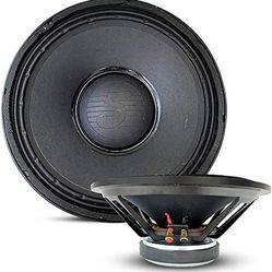 15 inch Subwoofer Replacement PRO DJ Speaker Sub Woofer Loudspeaker Wide Full Range Loud 400W RMS (2500W PMPO) 100 Oz Magnet, 8ohm 5 Core 