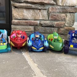 PJ Masks Toy Vehicles Set