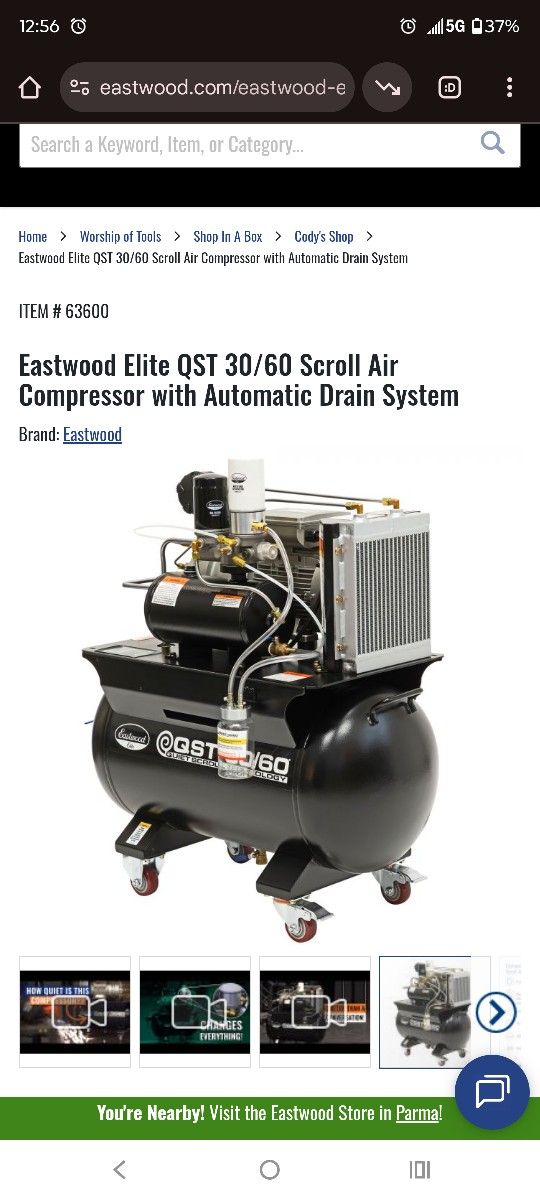 Eastwood Compressor