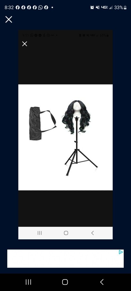 New Tripod For Mannequin Head