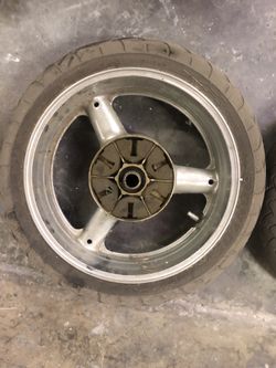 1997-2000 Suzuki Gsxr600 front & rear wheels