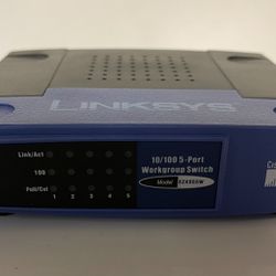 Linksys 5 Port Workgroup Switch Fast Speed