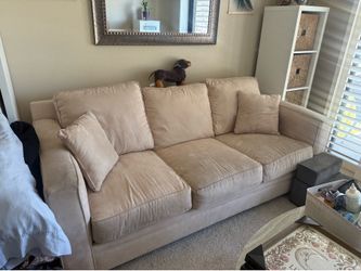 Beige couch