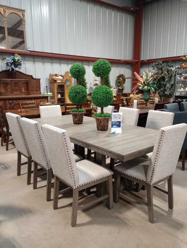 8 Chair Dining Table Set