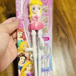 Disney Princess Training Chopsticks for Toddler Children NEW CONDITION 