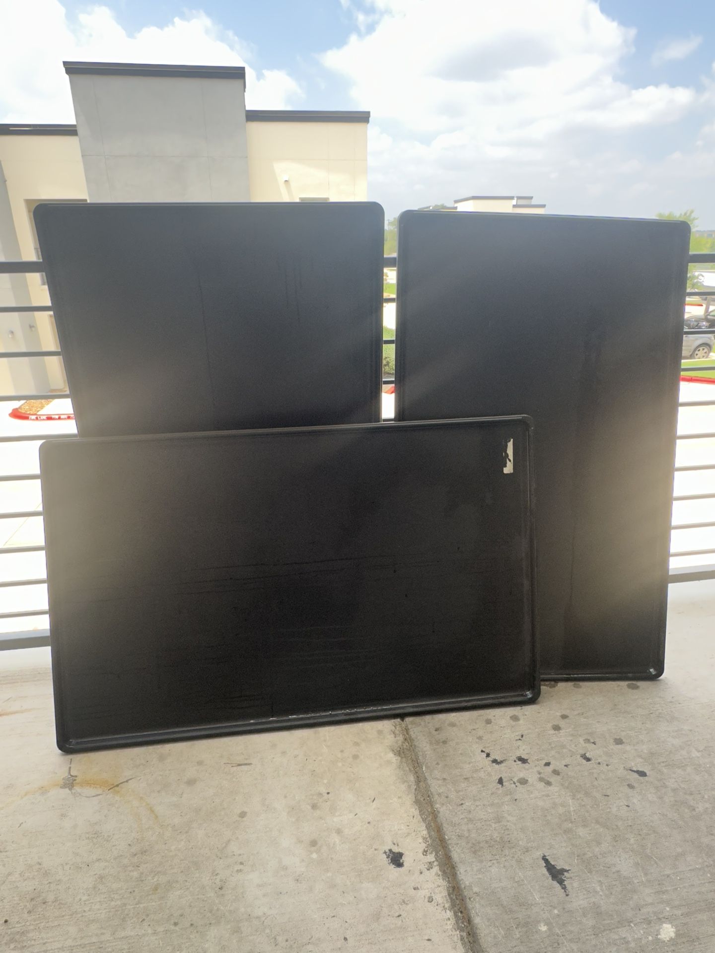 KICKASS YOUR DOG KENNELS! 3 XL black kennel crate matts! Must sell by 5/9!