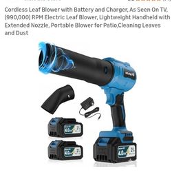 NEW POWERFUL HANDHELD CORDLESS LEAF BLOWER 
