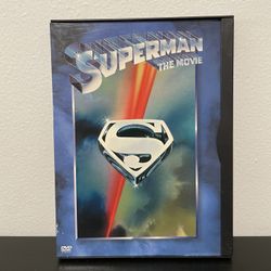 Superman The Movie DVD Christopher Reeves Marlon Brando DC Comics 70s Retro 1978