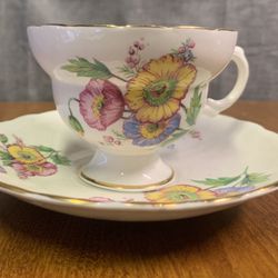 Vintage Rosina Cup & Saucer 