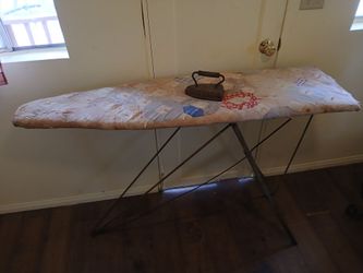 Antique ironing board