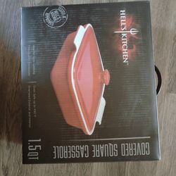 COVERED SQUARE CASSEROLE 1.5 QT