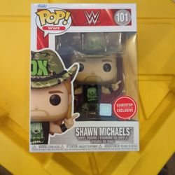 Funko Pop Shawn Michaels GameStop Exclusive 