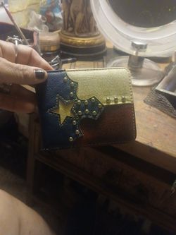 Leather wallet new