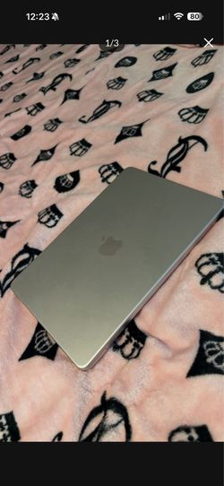 Pink apple lap top NEW
