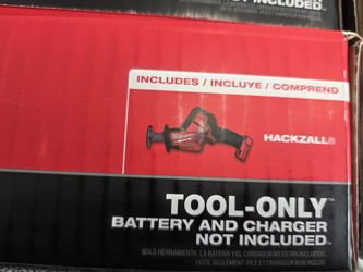 Milwaukee 18-Volt Fuel Hackzall (Only Tool NEW)