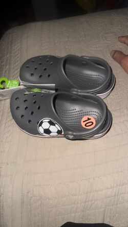 Kids new crocs with tag size 10