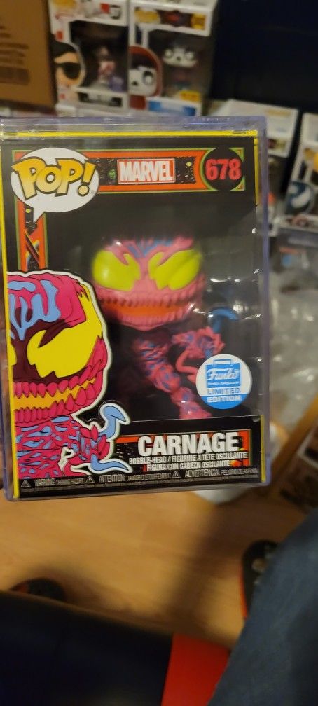Blacklight Carnage Funko Pop 678