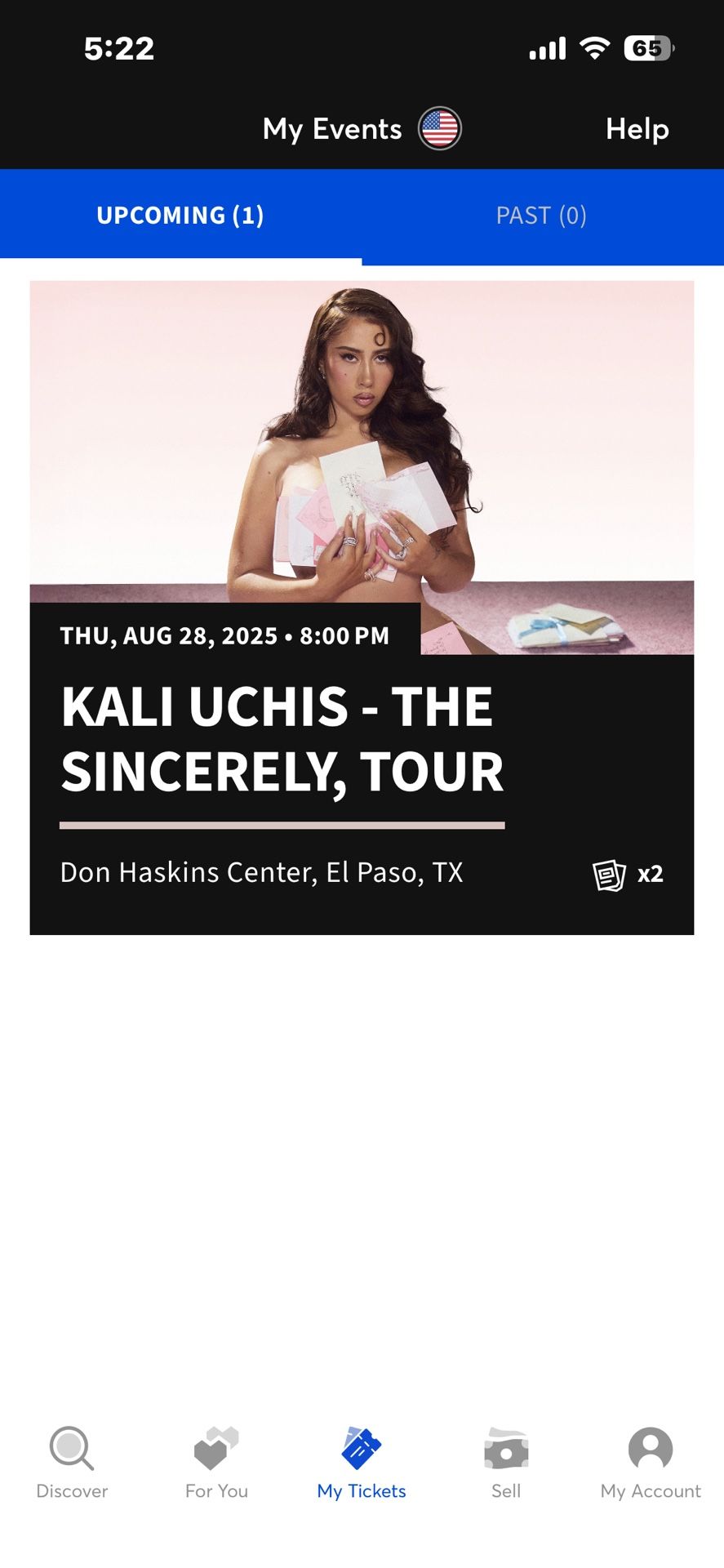 2 Kali Uchis tickets