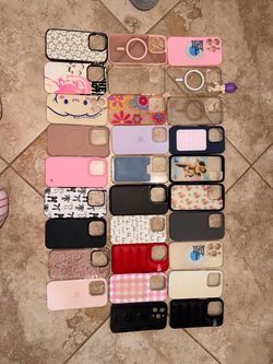 Lot of 25+ iPhone 14 Pro Phone Cases Mixed Styles