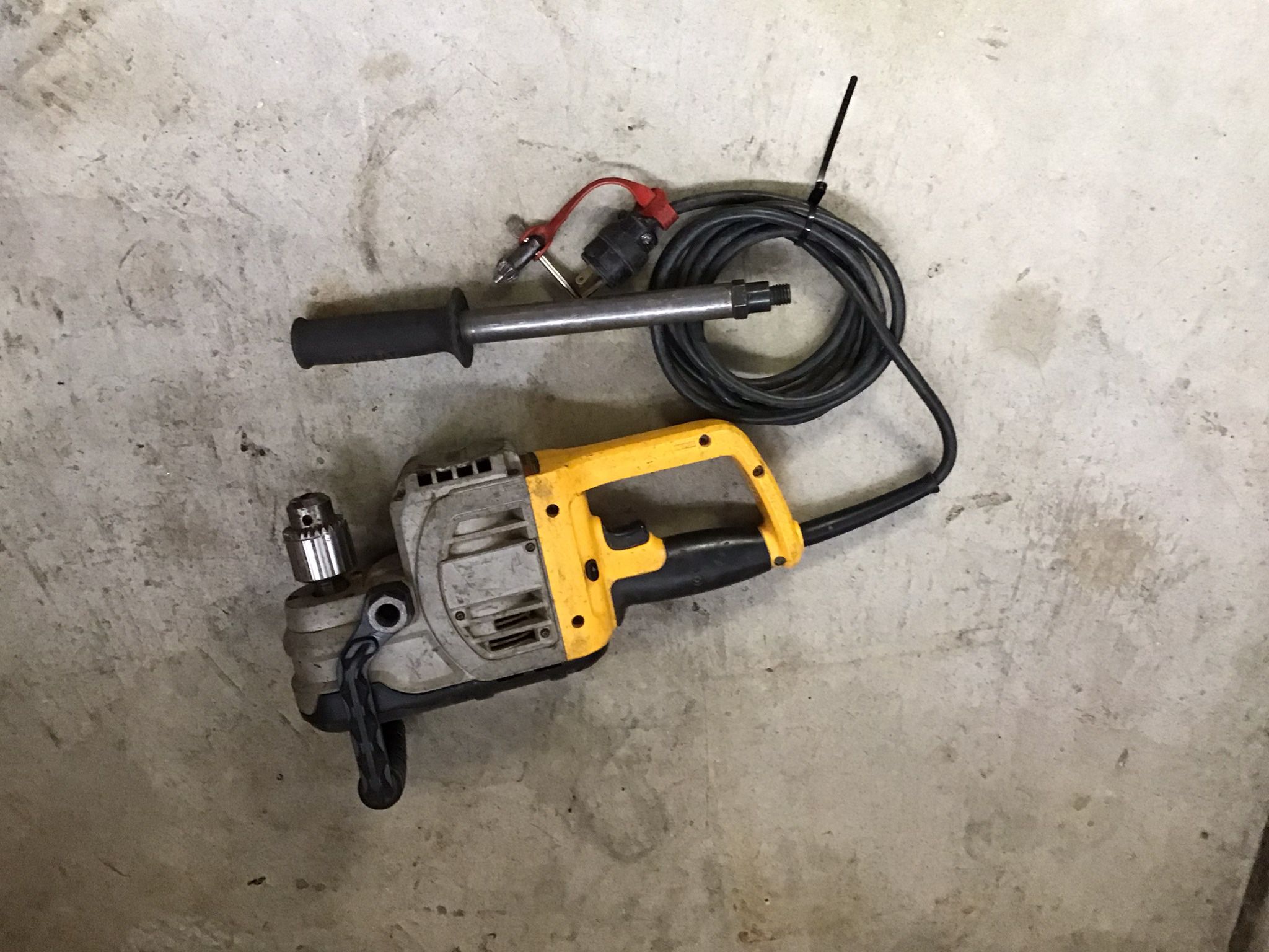 Dewalt 1/2 “ Electric Angle Drill With Clutch Good Condition Price Is Firm
