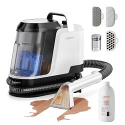 Carpet Cleaner Machine 18Kpa Powerful Suction Upholstery Cleaner for Pet, Portable Carpet