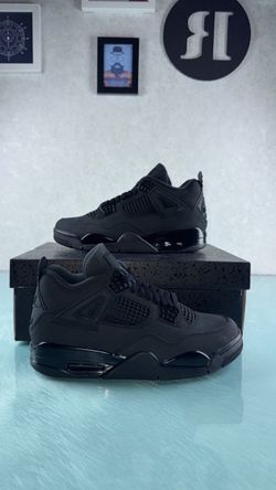 Air Jordan Retro 4  Black cats (2025)