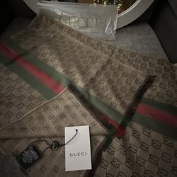 New Jacquard Gucci Scarf 