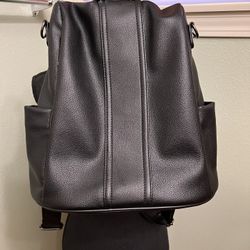 Black Backpack Anti-theft