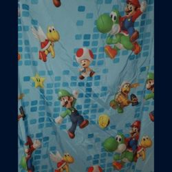 Vintage Super Mario Top Sheet Nintendo