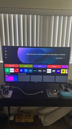 LG A1 48-Inch OLED 4K Smart TV With Remote