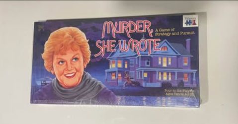 1985 Murder She Wrote game by Warren. New in shrink wrap. Factory sealed.
Read FULL description