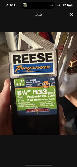 Reese Towpower Ball Mount