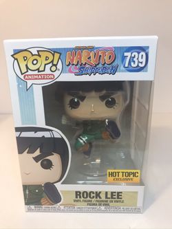 Funko Rock Lee Hottopic Exclusive