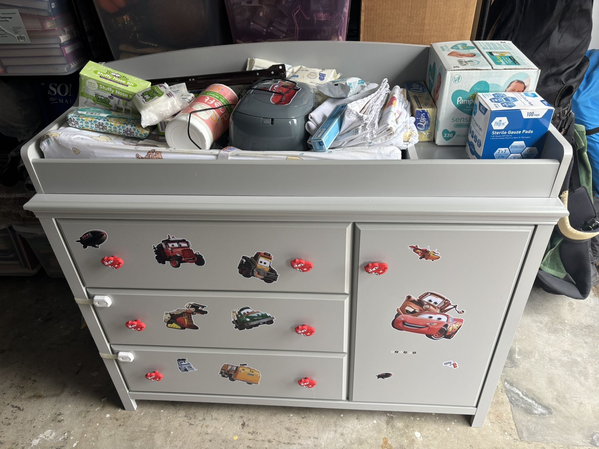 Changing Table that Converts to a Dresser