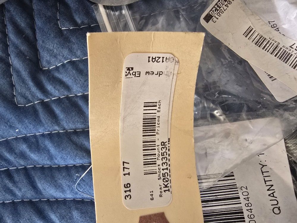 2012 Audi A3 Rear Shock Mounts