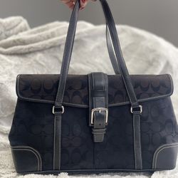 Coach Signature Canvas Bag - Vintage