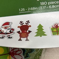 Christmas Stickers, Quantity 180 – New— Teachers