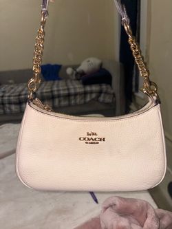 White coach bag