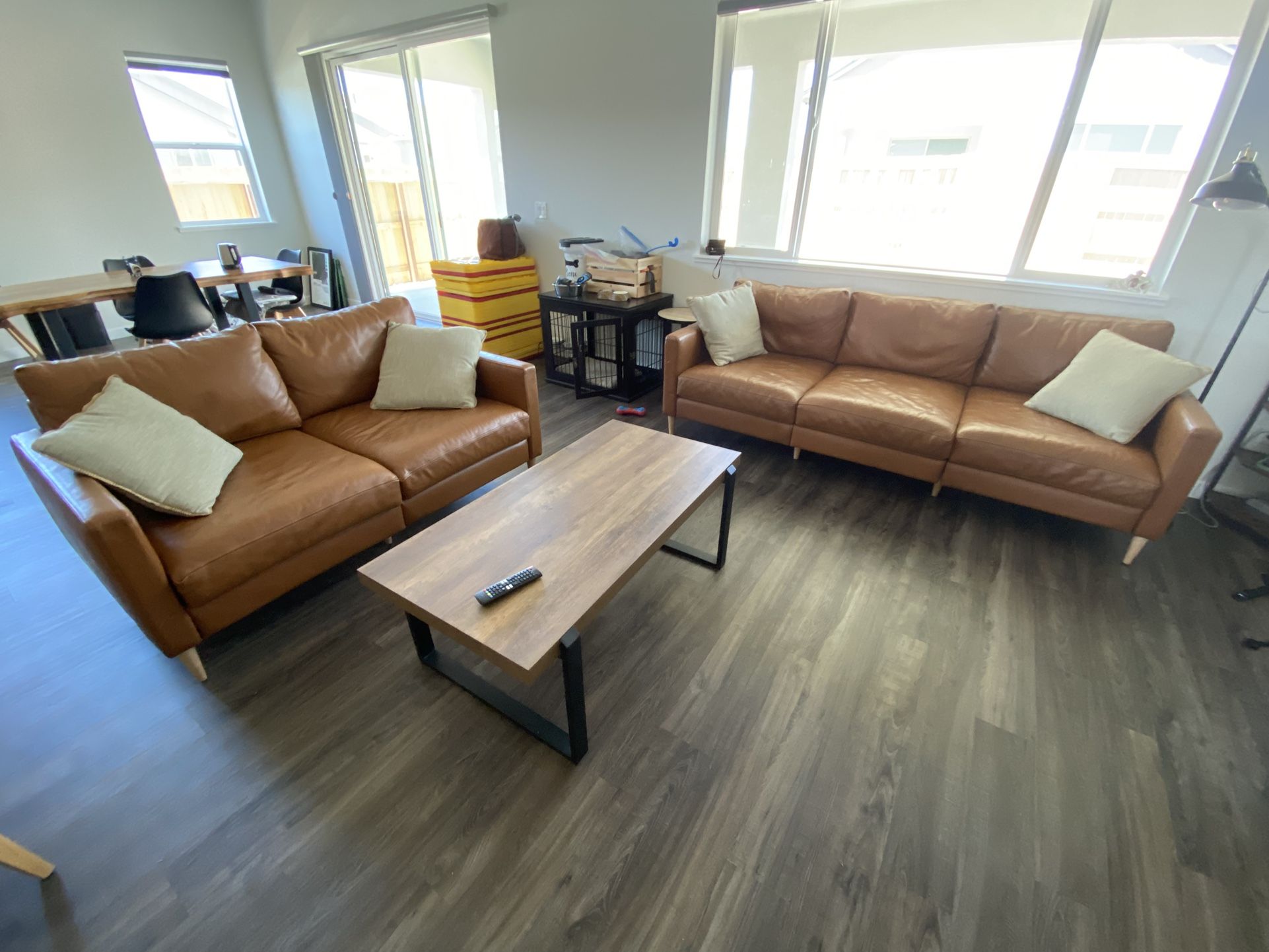 Leather Sofa Set – $1, 250 OR Best Offer | Retails for $5,000+