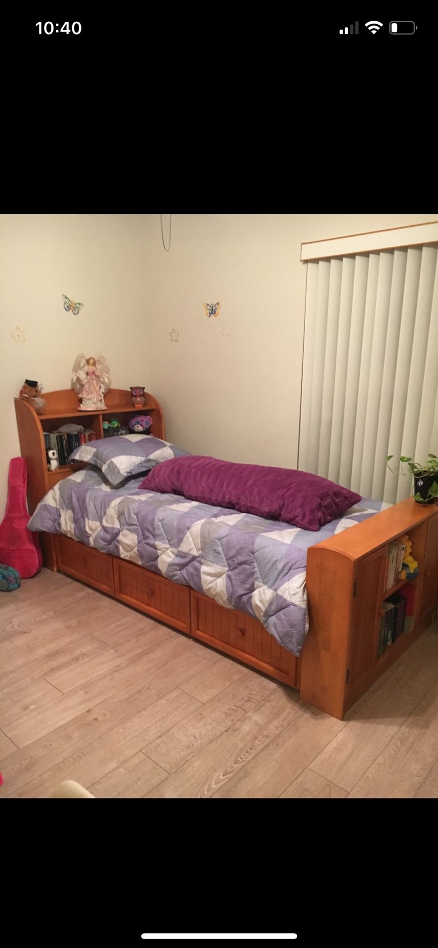 Twin Captains Bookcase Bed with Trundle