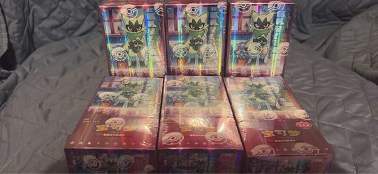 Pokemon Chinese Gem 5 boxes