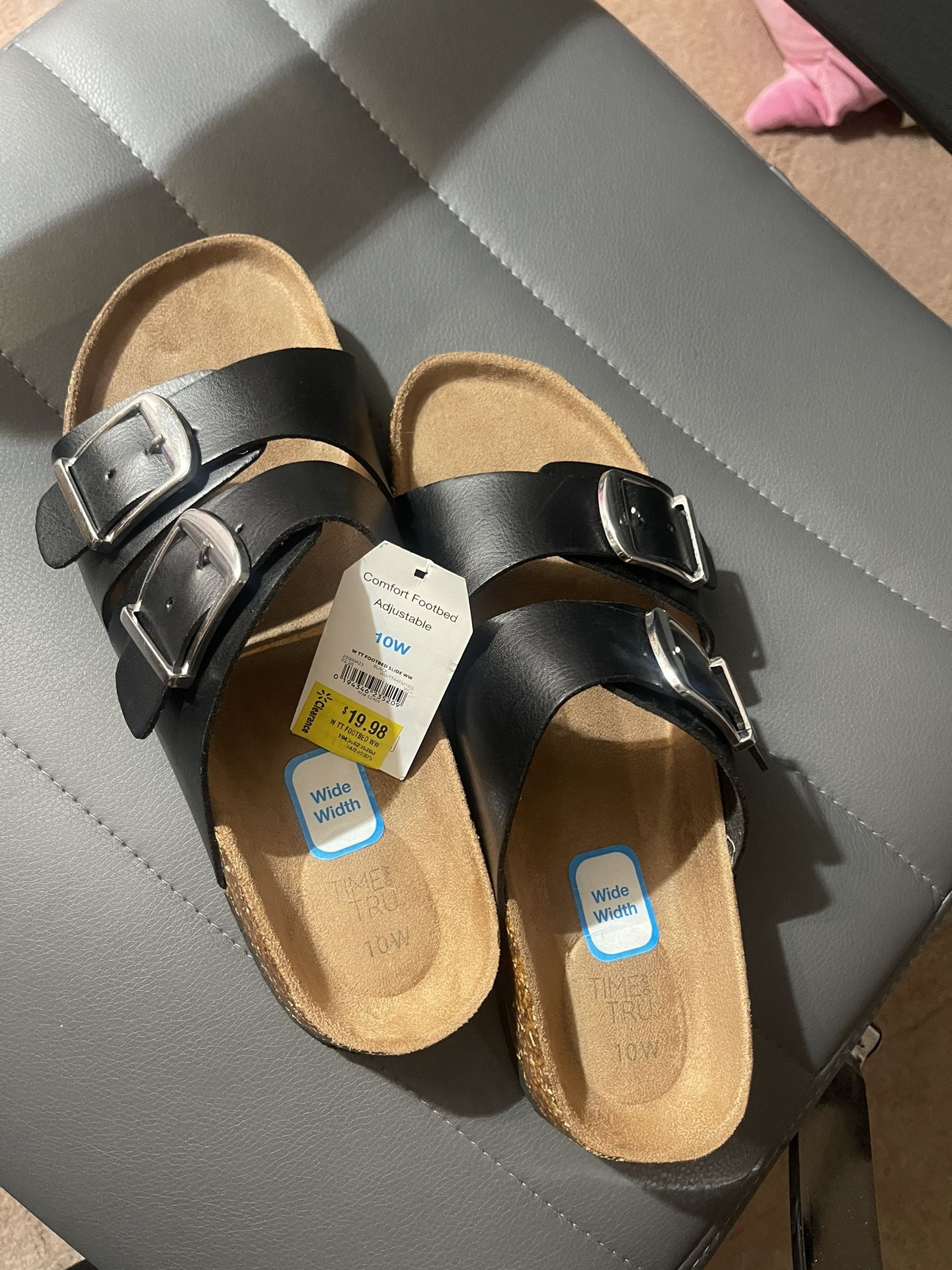 Black Sandals With Straps