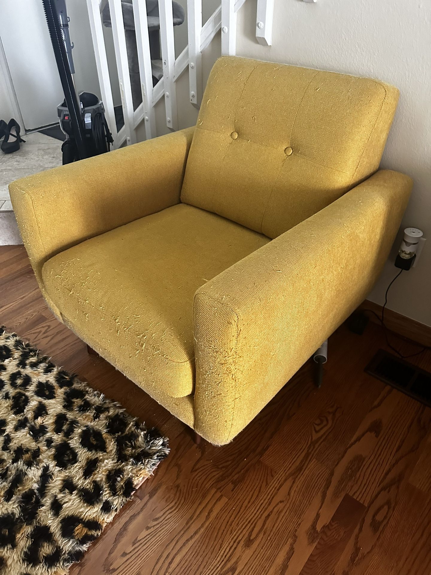 Yellow Arm Chair