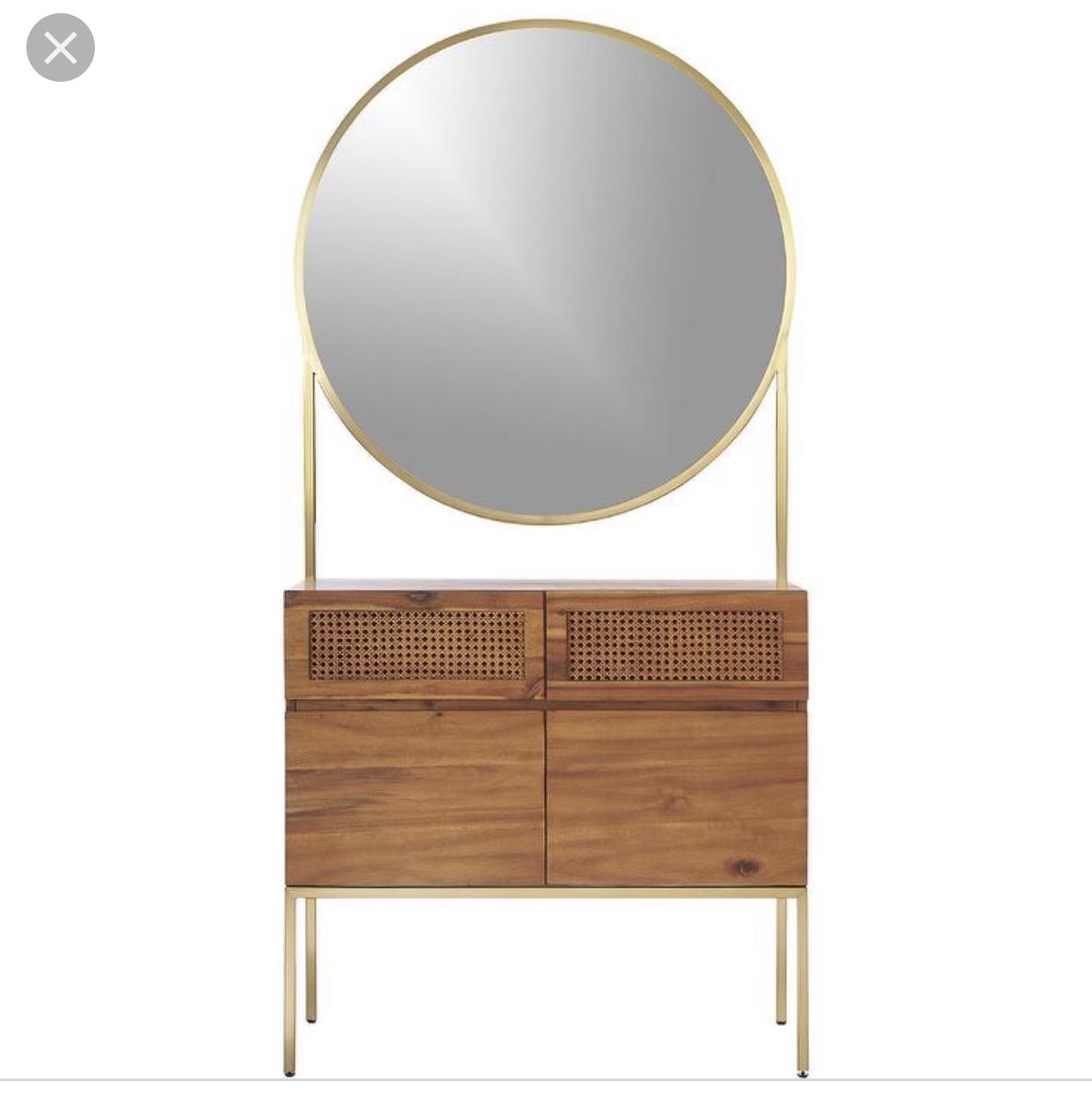 CB2 Dresser and Mirror for Sale in West Hollywood, CA - OfferUp