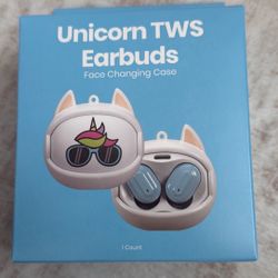 Unicorn TWS Earbuds Face Changing Case