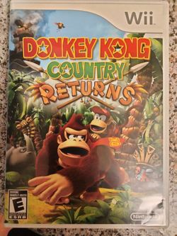 Donkey Kong Wii Game