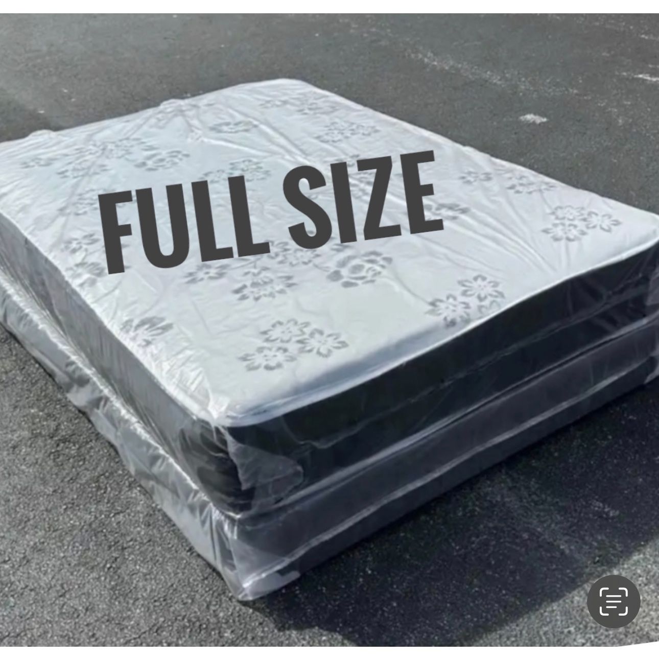 NEW Mattress Full Size With Box Spring // Offer  🚚