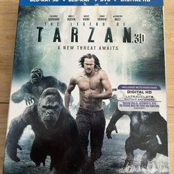 The Legend Of Tarzan—3D Blu-ray (See All Pictures)