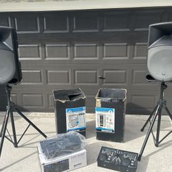 DJ Media Players Speakers And Stands