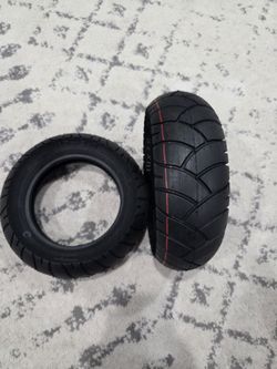 80/65-6 Scooter Tire  - 10x3" Electric Scooter Tire Replacement with Rugged Tread that Suitable for All Seasons and Resistant to Punctures - For S